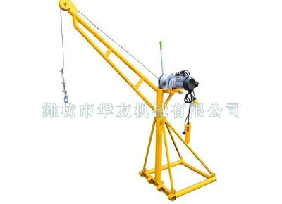 點(diǎn)擊查看詳細(xì)信息<br>標(biāo)題：濰坊華友機(jī)械建筑小吊機(jī) 閱讀次數(shù)：6349